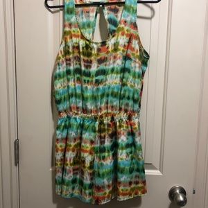 Lulus open back romper